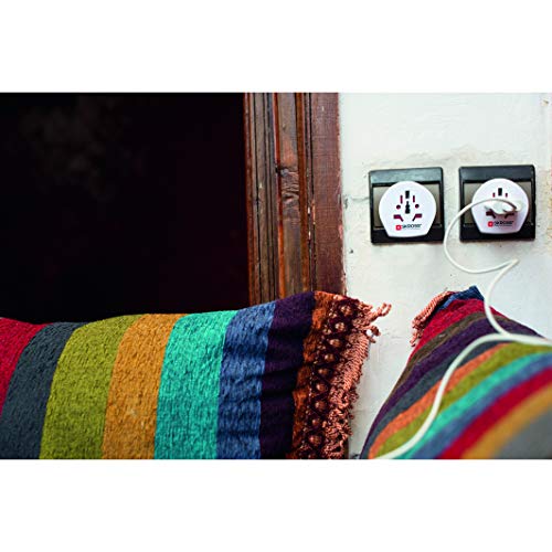 SKROSS | 1.500211-E | World to Europe | Wereldreisadapter voor Europa - Spanning en vermogen: 100V - 1600W / 250V - 4000W. Bescherming tegen elektrische schokken - Image 6