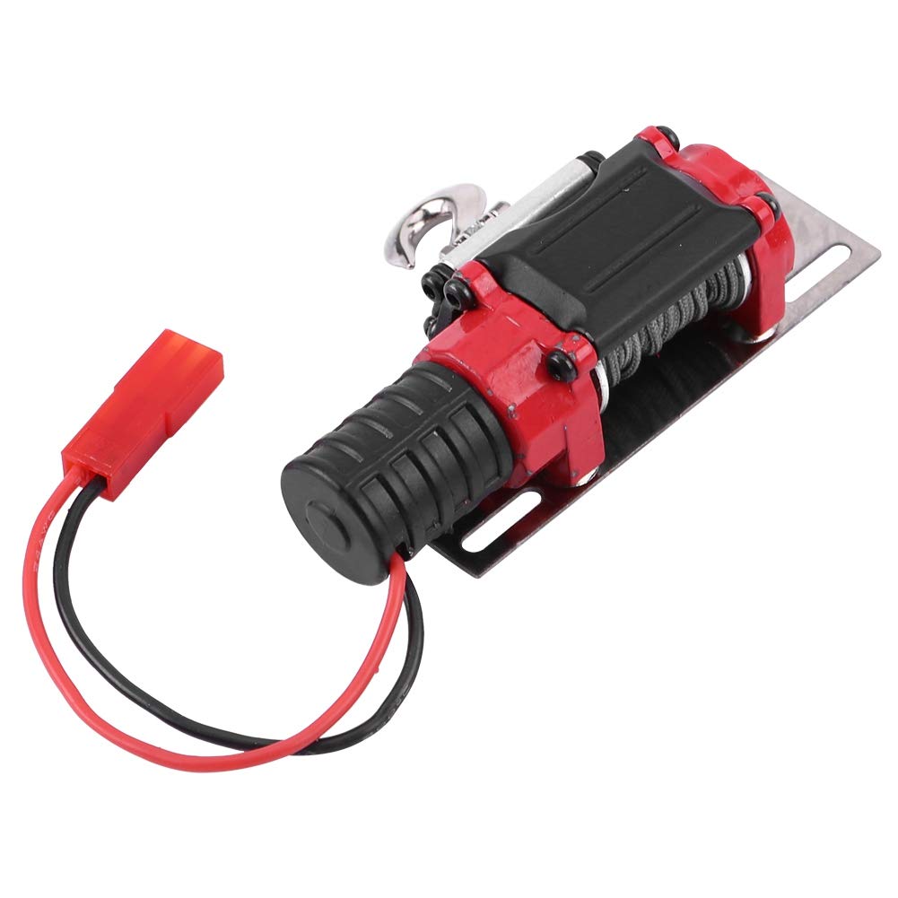 Treuil électrique GOTOTOP Pour RC 1/10 – Métal, Télécommande Incluse – Compatible Traxxas, Axial, SCX10