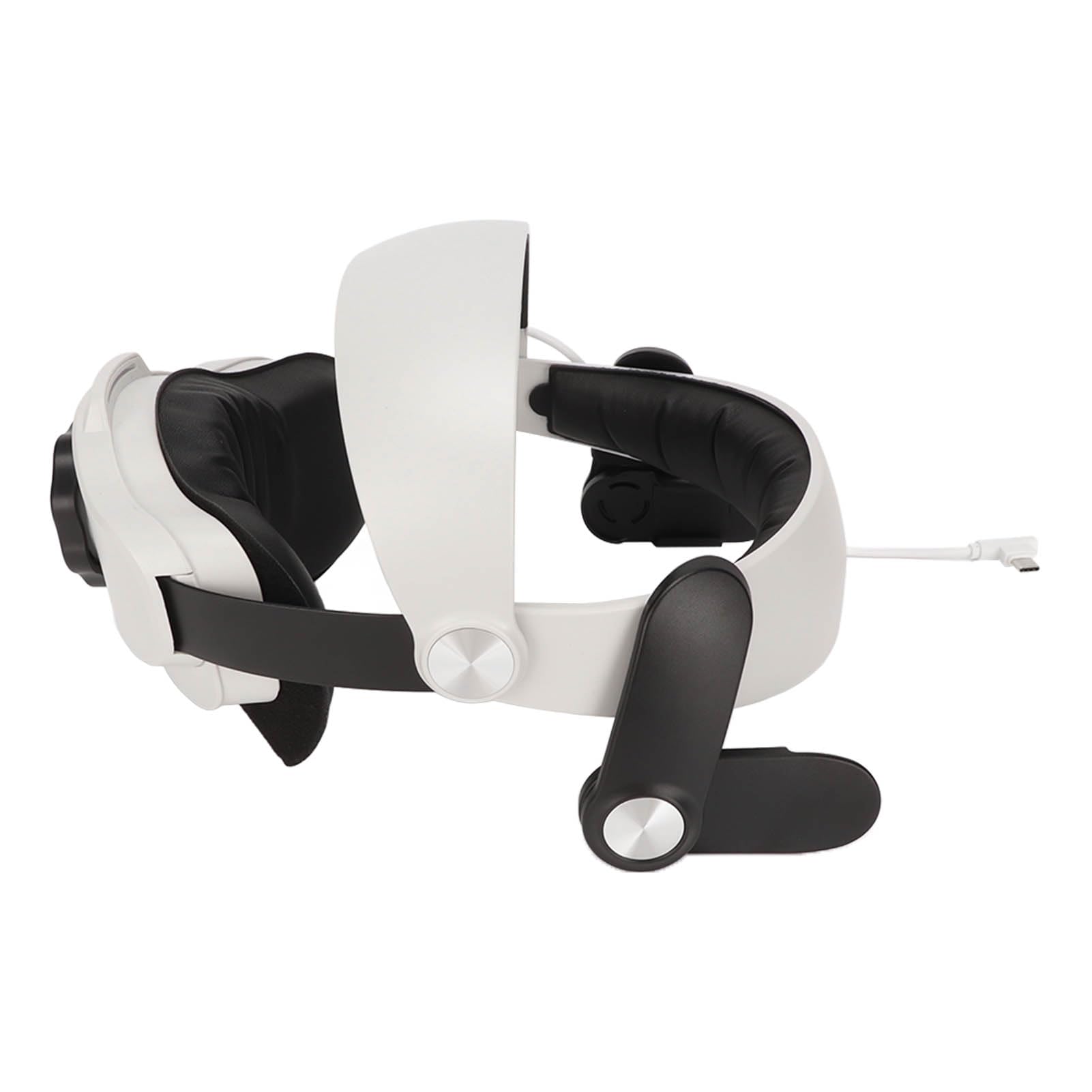 Paquete de Batería Correa para la Cabeza Compatible con Quest 2, Diadema VR para Quest 2, Accesorios de Correa para la Cabeza Comfort, Ajustable Extraíble, Batería de 5300 MAh