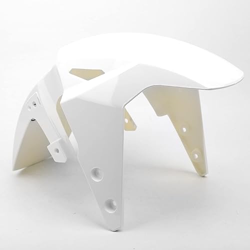 Mokuo Guardabarros delantero de motocicleta blanco apto para Honda Grom Msx125 SF 2016-2020 Carenados Kit piezas