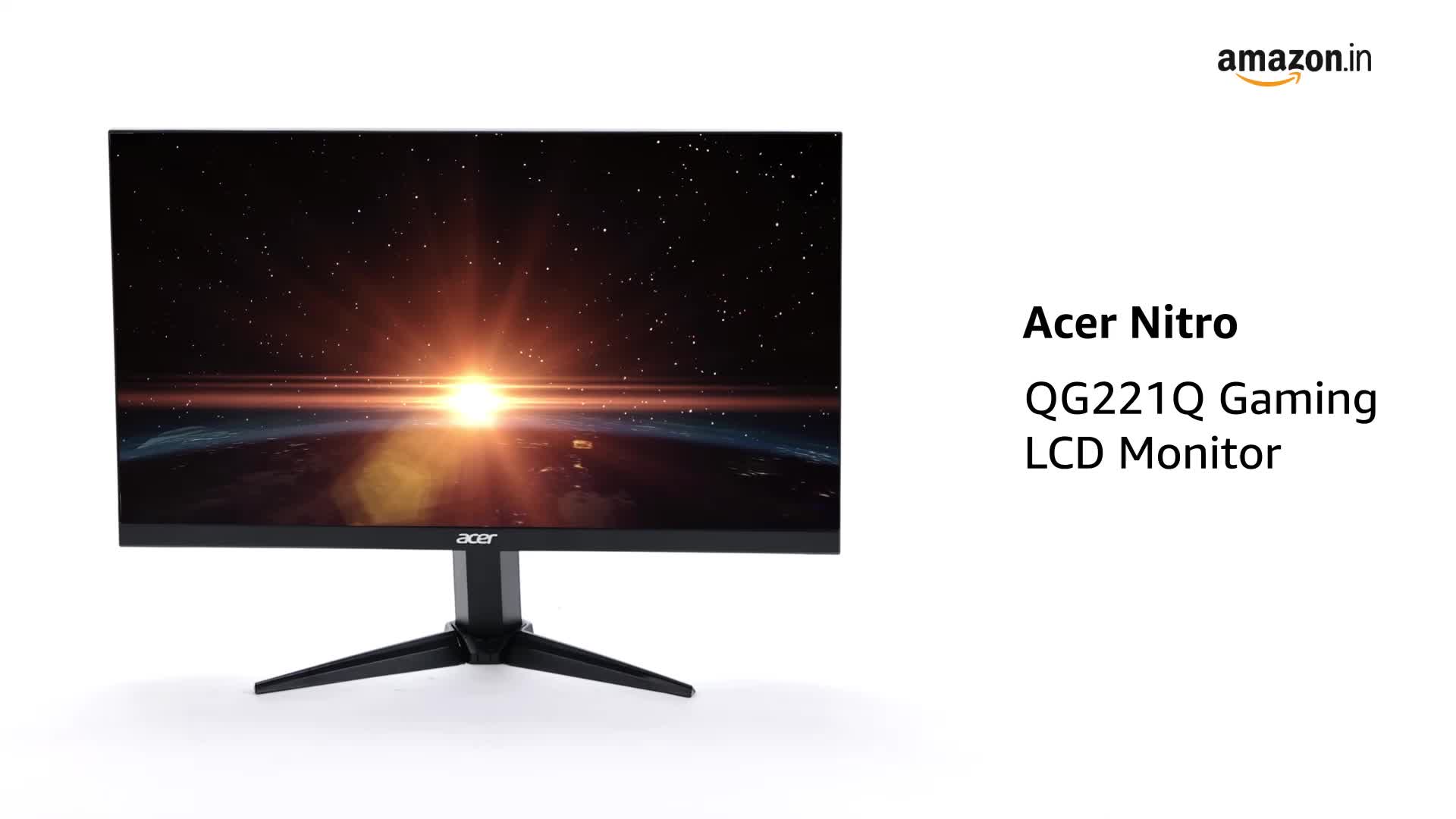 スマホ・タブレット・パソコン acer ACER QG221QBBMIIX BLACK Amazon.co.jp: Acer ゲーミングモニター Nitro QG221QBbmiix