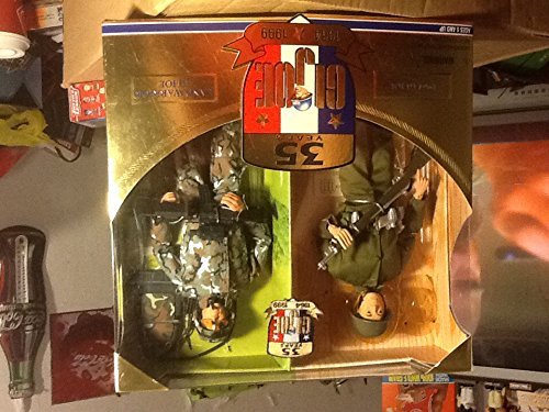 1999 GI Joe 35th Anniversary - Juego de 2 piezas con parche de persecución