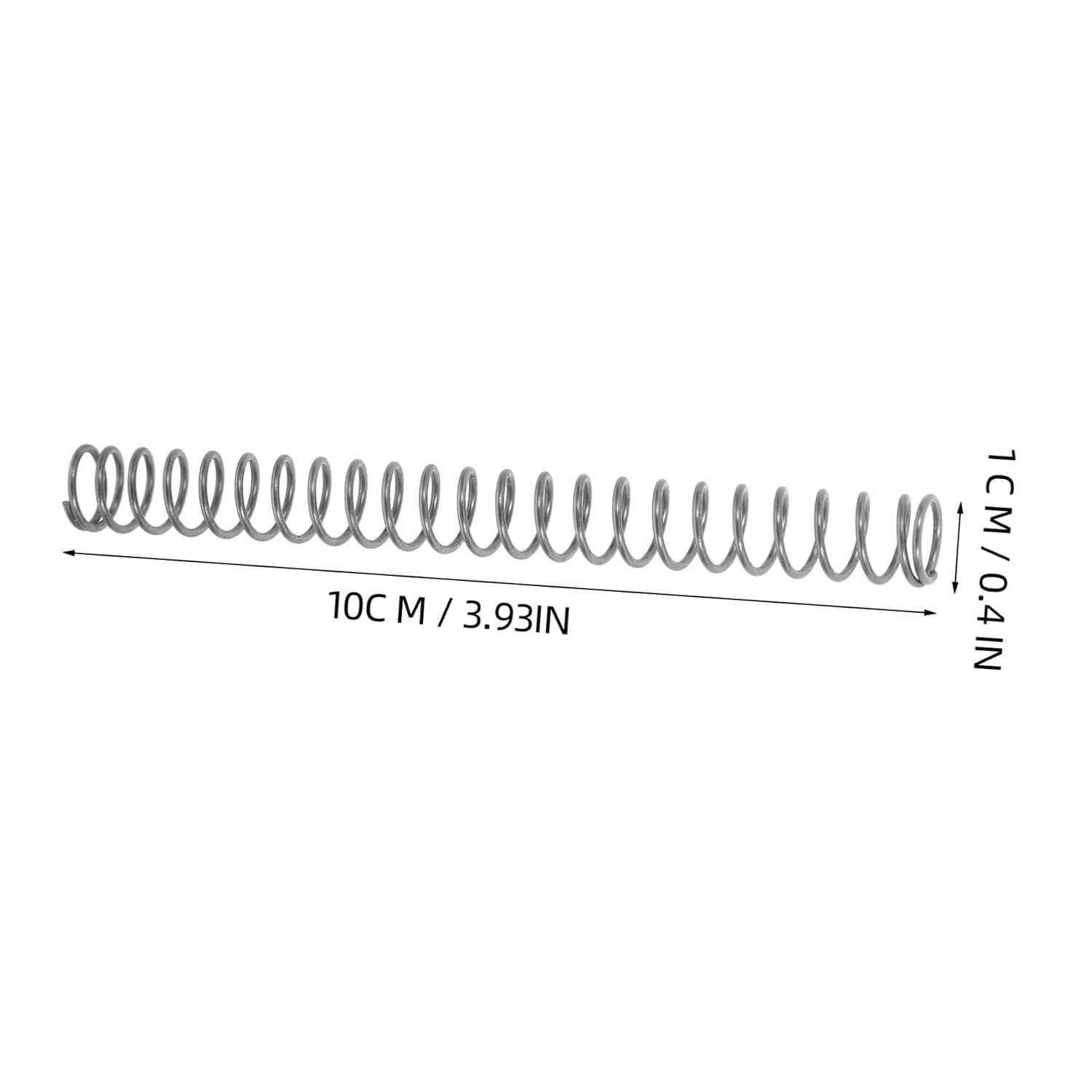 GLEAVI 10pcs Compression Spring Wire Outer for Mechanical Applications Home Repairs and Crafts