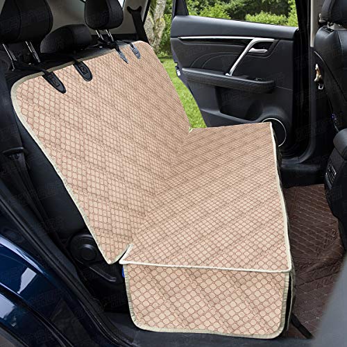 Hooyu Pet Seat Cover for Back Seat Machine Washable Car Seat Covers