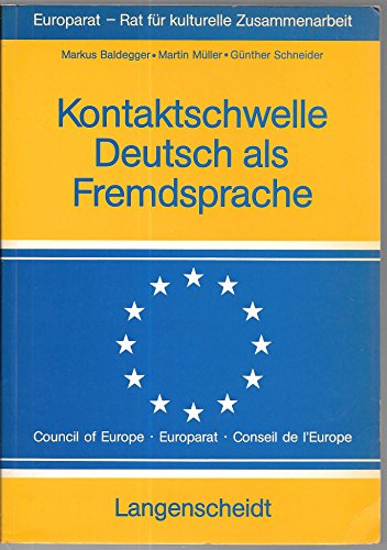 Kontaktschwelle Deutsch Als Fremdsprache