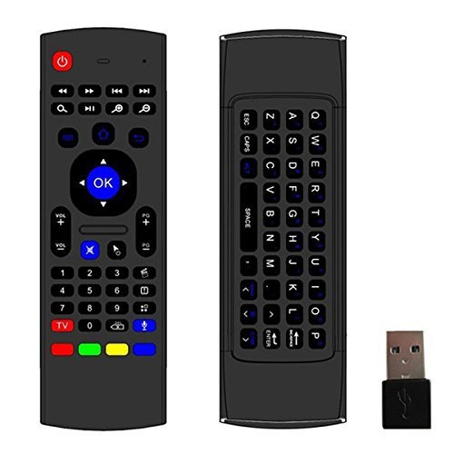 FanBell Multifunction 2.4ghz Air Mouse Mini Wireless Keyboard Infrared Remote Control 3 gyro