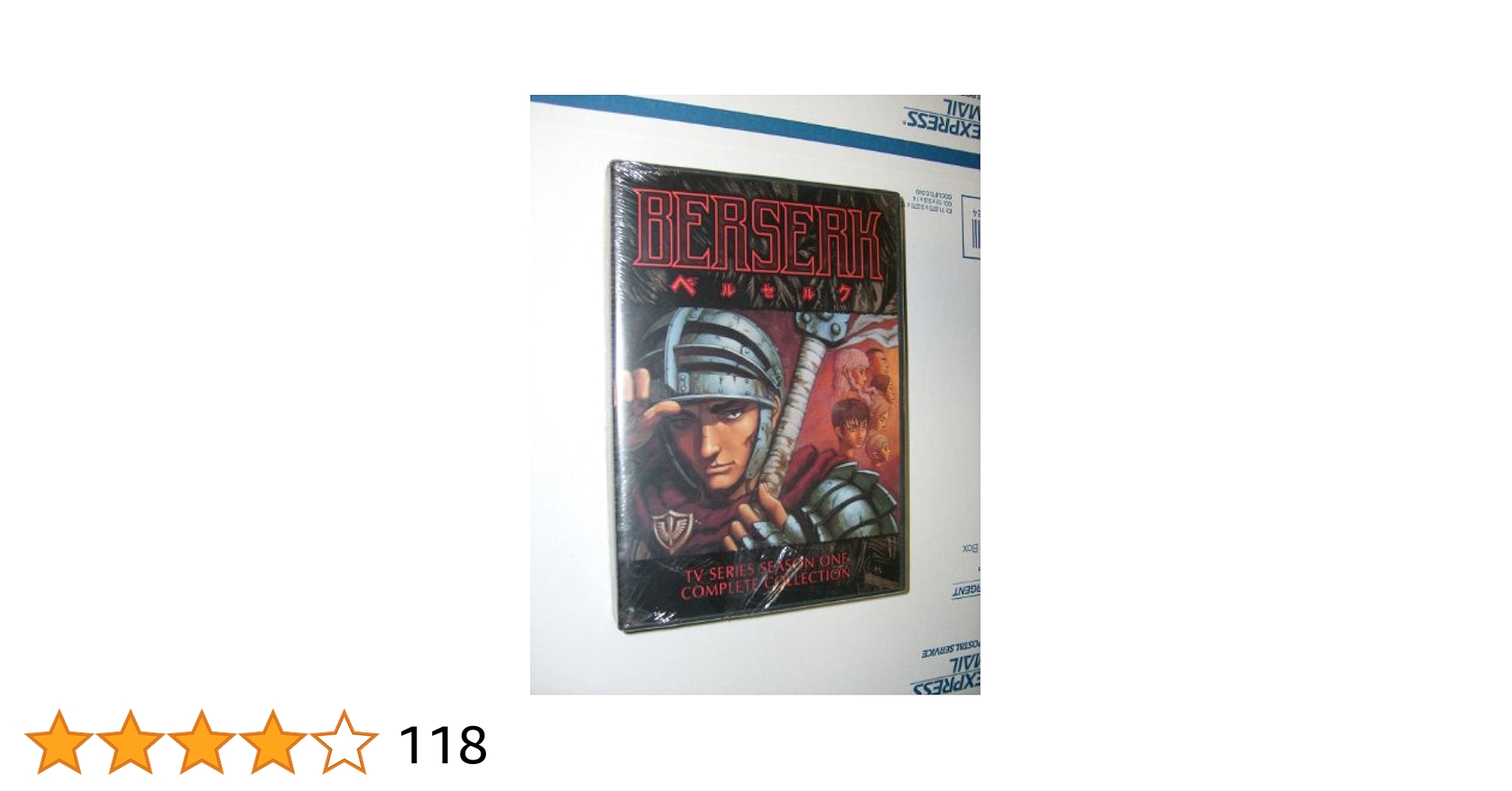 Amazon.com: Berserk: Season 1 Complete Collection [DVD