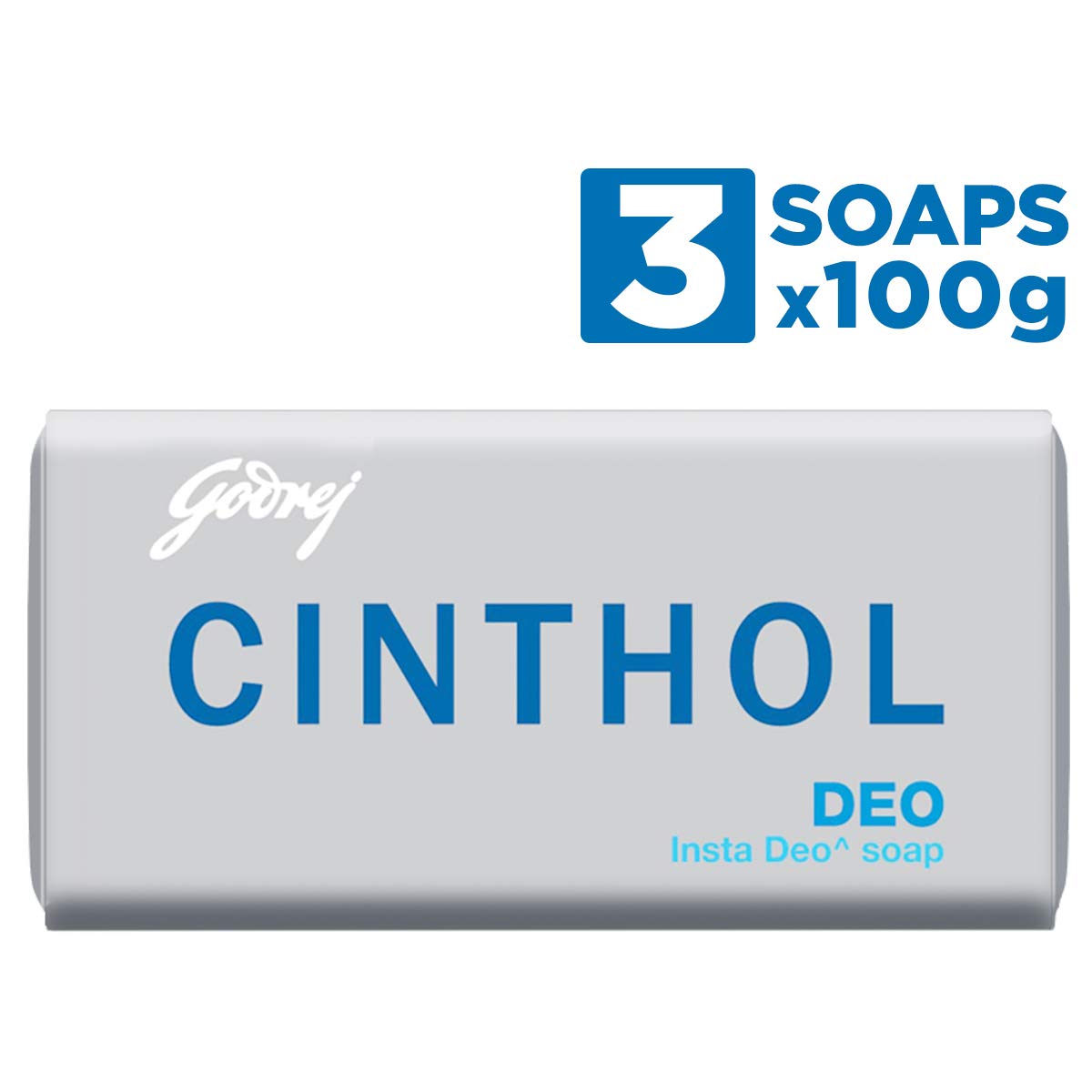 Buy Cinthol Deo Bath Soap, 100g (Pack of 3) InstaDeo fragrance