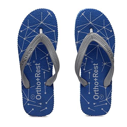 Image of Ortho + Rest Women's Women's Hawaii Slipper- Orthopedic and Diabetic Comfort Ortho Care, Bathroom Rubber Flip-Flops