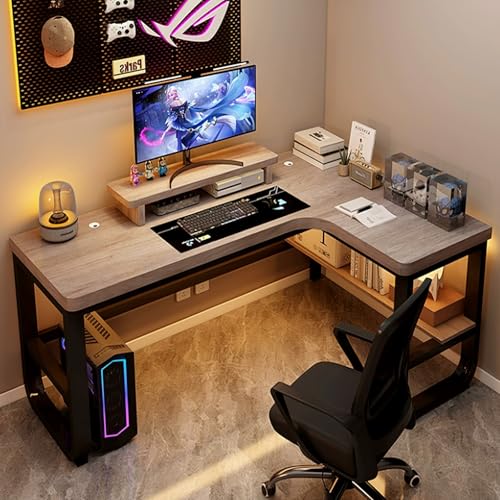 GSSBDM L���f�X�N�p�\�R���f�X�N �Q�[�~���O�f�X�N �׋��� ���C�ޓV�� ����2.5cm �f�X�N�g�b�v���[�I�t�� �w�K�f�X�N pc�f�X�N L���^�f�X�N�f�U�C�� �ꕔ�Ɏ��[�X�y�[�X�t�� U�����e�r ���ω׏d �����[ ���E�I�ׂ郌�C�A�E�g �w�K�� �ݑ�Ζ�