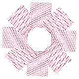 INOOMP 50 piezas Papel Hornear Antigrasa con Diseño Corazón para Repostería y Envoltura Alimentos Uso Doméstico y Comercial Resistente Altas Temperaturas