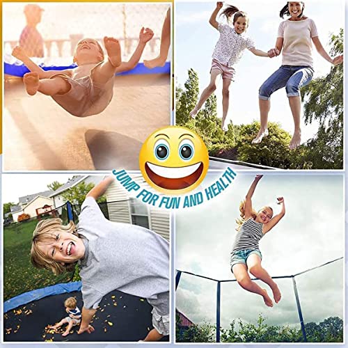 Image of Shopster GS 10 Feet Fitness Jumper Trampoline Bouncy with Safety Net (Capacity Upto 200 kgs), Cushioned Poles, Jumping with Ladder, Sturdy Frame for Kids & Adults Indoor & Outdoor Heavy Duty (10 ft)