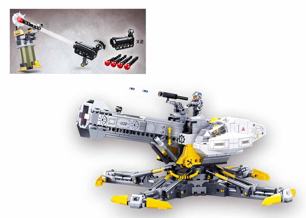 Sluban M38-B0995 Atomic Storm (Fire Rain) Injection Operations (Pack of