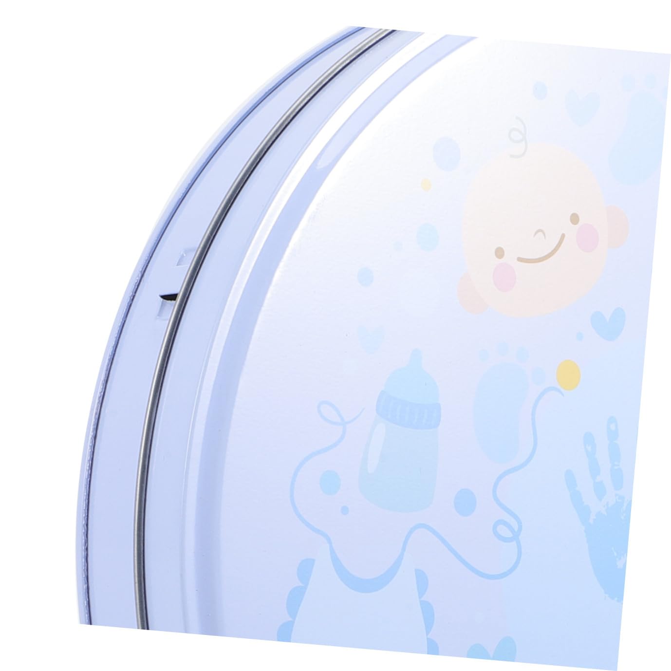 TOYANDONA 1 Juego Huellas De Los 100 Días Del Bebé Primeros Artículos De Agarre De Cumpleaños Regalos De La Fiesta De Bienvenida Bebé Kit De Adorno De Huella Lanugo Recién Nacido Lodo