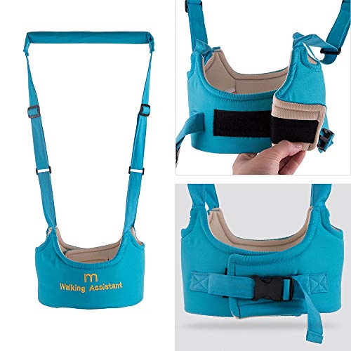 Image of Baby Toddler Walking Assistant Harness Baby Walking Learning Belt Helper Walker Wings Safety Walking Harness Walker for Baby 6-24 Months (Navy)