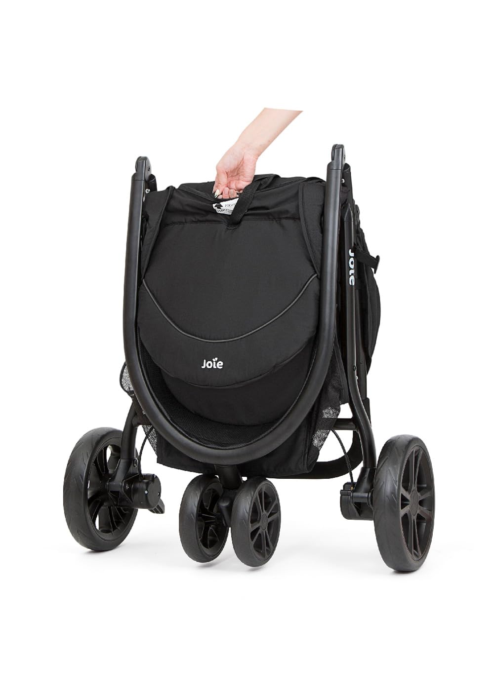 Joie litetrax™ 3 Buggy, kompakt faltbar, flache Liegeposition, Reisesystem-kompatibel, vorwärtsgerichtet, mit Regenschutz, Geburt bis 3 Jahre (0–15 kg), coal