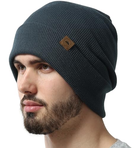 Consejos para Comprar Gorros de punto para Hombre . 49 Tough Headwear - Gorro de invierno para hombre, gorro de punto, gorros de invierno para hombres, gorros de invierno para hombres, gorras de invierno para hombres, gorro,...