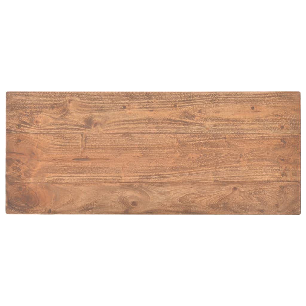 vidaXL Stolik konsolowy, mahoń, 69x28x70 cm