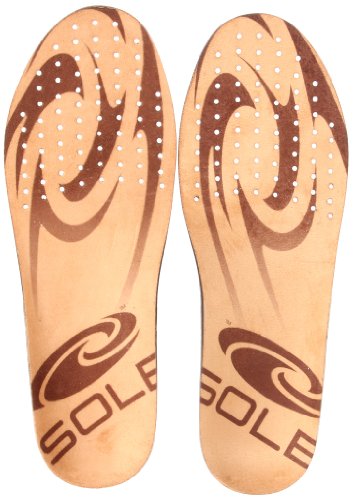 Plantillas SOLE Thin Casual unisex marrón talla 3 M US miniatura 1