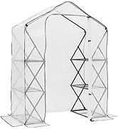 タカショー 温室 ウォークイン 折りたたみ温室 大型 【GRH-F19】 組立簡単 園芸 ビニールハウス 防寒カバー 植物 育苗