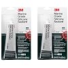 3M 08019 Marine Grade Silicone Sealant, 3 oz, Clear, 2 Pack