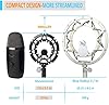 Blue Yeti X Shock Mount, Alloy Microphone Shockmount Reduces Vibration and Shock Noise Matching Boom Arm Mic Stand by YOUSHARES #4