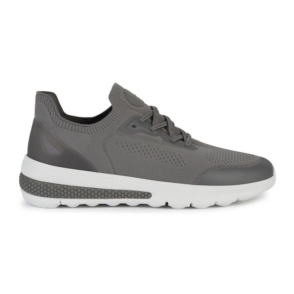 Geox U SPHERICA ACTIF A Trainers, DK Stone, Dk Stone, 11 UK