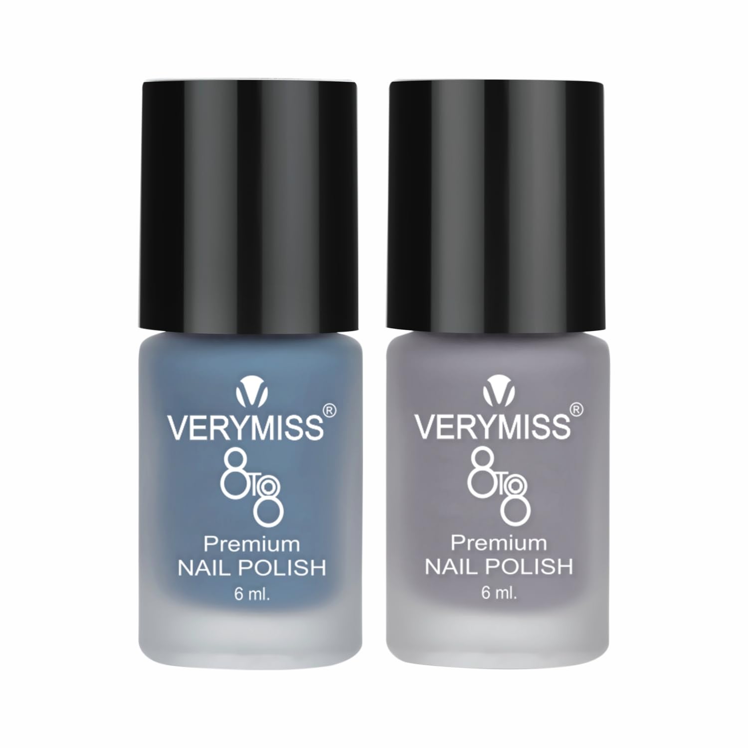 Verymiss Premium Nail Polish Combo (Set 2) 6ml I Ultra-long lasting I Super High Gloss I Quick Dry I Paraben Free (Set 2-7)