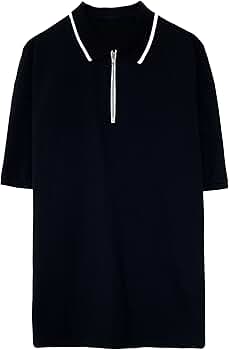 フィジークフレーム　 Sharp Collar Zip Polo - BLACK Shop Sharp Brand Store