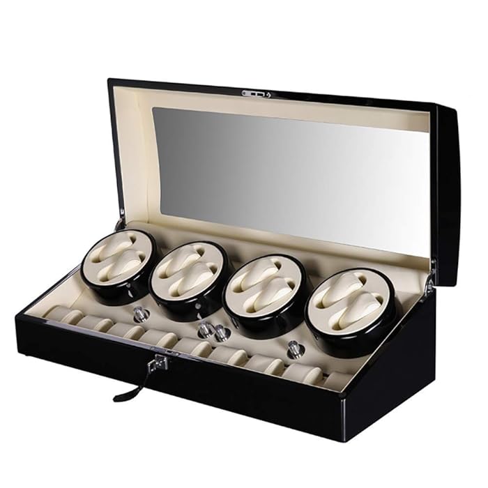 Buy Automatic Watch Winder Collector Wooden Watch Winder with Mabuchi