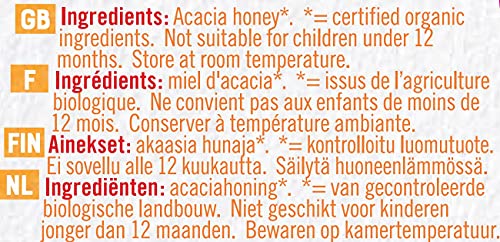 Raw Health Organic Squeezy Romanian Acacia Honey 350 g Pack 2 miniatura 3