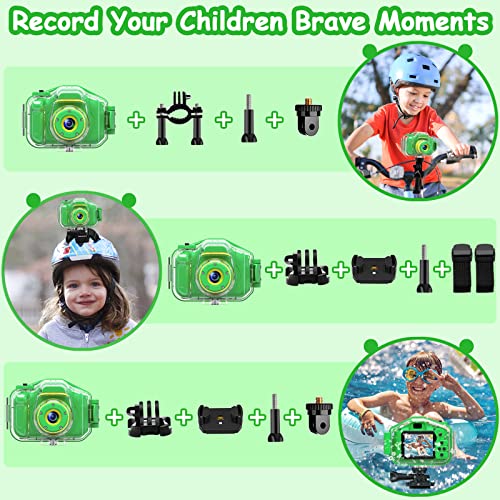 image for Agoigo Kids Waterproof Camera Toys for 3-12 Year Old Boys Girls Christ