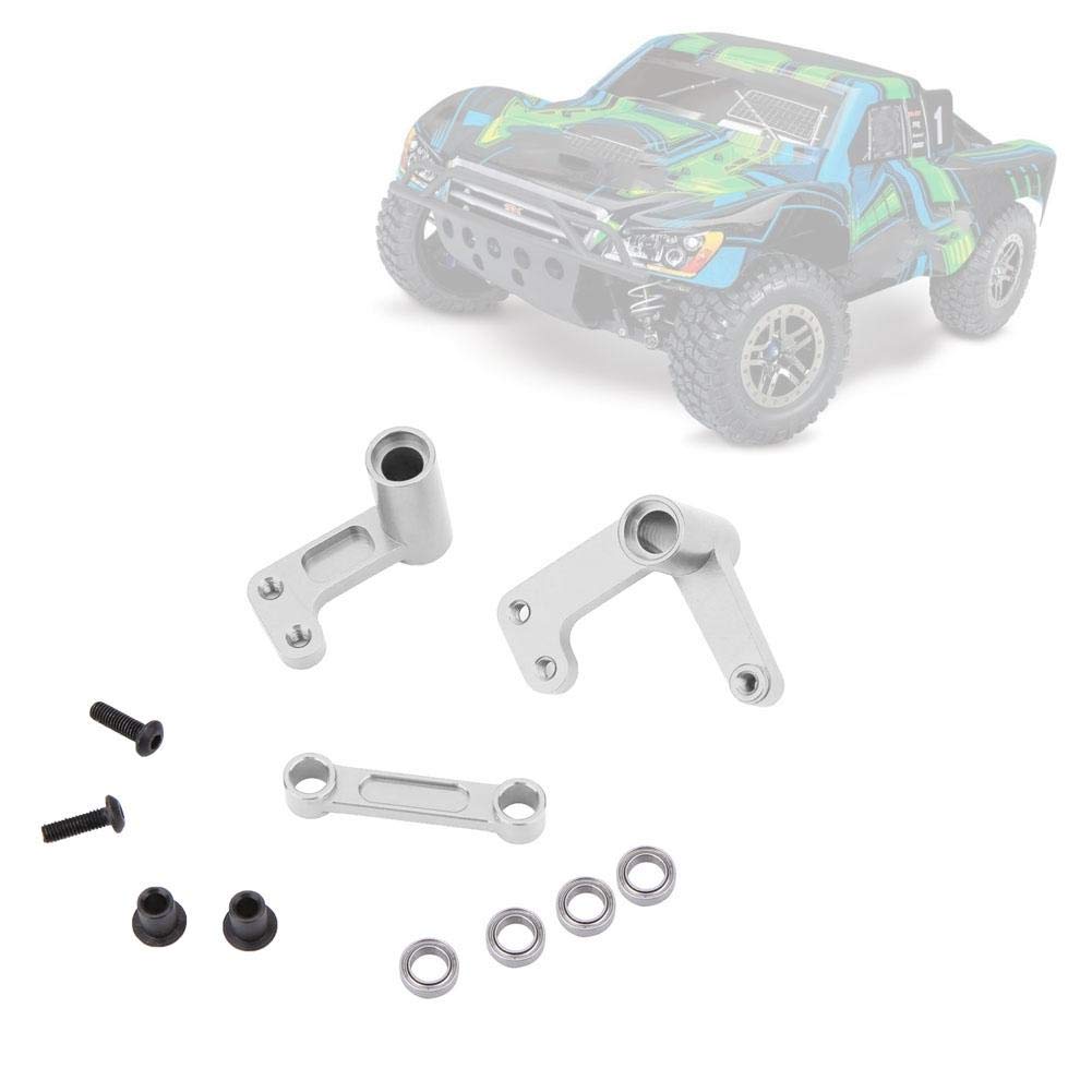 Ensemble Complet De Tiges De Direction En Alliage 3644 Pour RC Hobby 1/10 Traxxas Slash 2WD Bleu Foncé