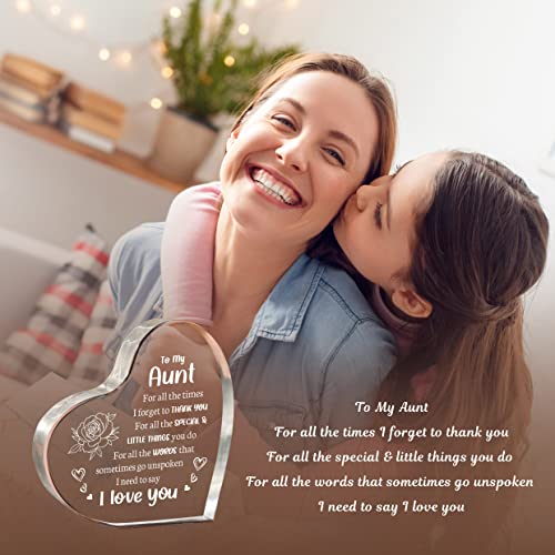 Gifts-for-Aunt-Aunt-Gifts-from-Niece-Best-Auntie-Acrylic-Keepsake-39x39inch-Best-Aunt-Ever-Gifts-Auntie-Birthday-Mothers-Day-Christmas-Gifts-for-Aunt-from-Nephew Gifts for Aunt Aunt Gifts from Niece Best Auntie Acrylic Keepsake 39x39inch Best Aunt Ever Gifts Auntie Birthday Mothers Day Christmas Gifts for Aunt from Nephew