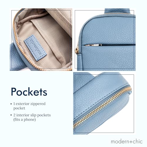 Modern+Chic Crossbody Bags for Women - Bridget Sling Crossbody Purse, Vegan Leather Shoulder Sling Bag for Travel & Fashion4