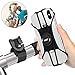 Produktbild Enlifety Handyhalterung Fahrrad, 360° Drehung Abnehmbar Lenker Handyhalter Motorrad für Allen 4.7" - 7.2" Handy, Bildschirm Freundliche Handy Halterung für Rennrad MTB Motorrad Kinderwagen