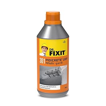 Dr. Fixit PIDICRETE URP, Cement Fevicol, Latex Base, Universal Waterproofing, Repair and New Construction, 200 GM