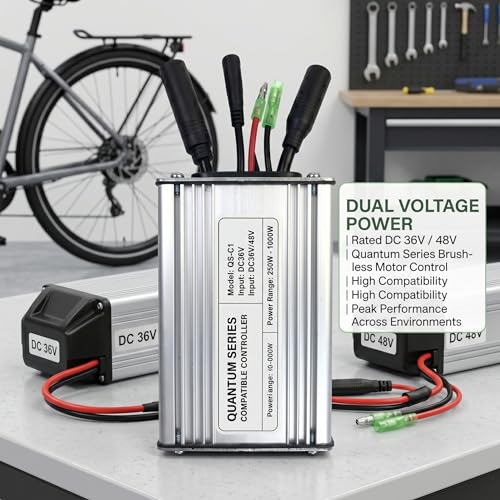 Controlador Ebike de 6 tubos con carcasa impermeable de aluminio plata 4