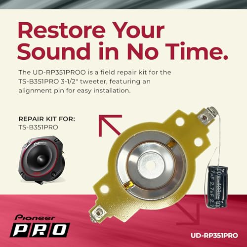 Image of Pioneer UD-RP351PRO Repair Kit - Replacement Diaphragm for TS-B351PRO 3-1 /2' P.R.O. Series Bullet Tweeter