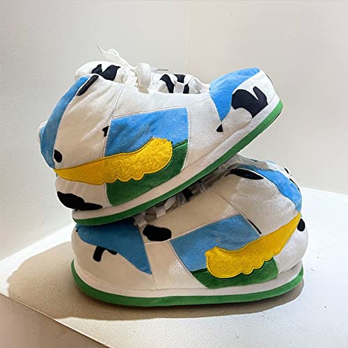 Sneaker Slippers Non Slip Sole Indoor House Plush Slippers Unisex Indoor Floor Cotton Shoes2