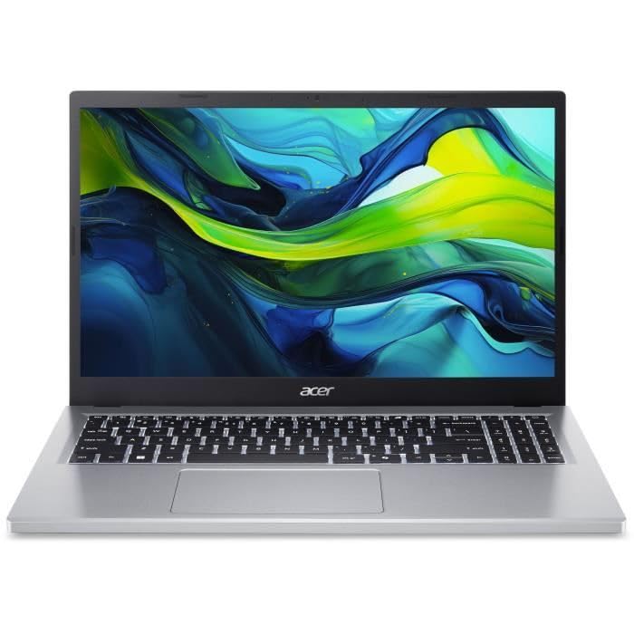 acer PC Portable Aspire AG15-32P-33L3 - Windows 11-15,6'' FHD -Intel Core 3 N355 -Intel UHD Graphics -RAM 8Go -512Go SSD -AZERTY