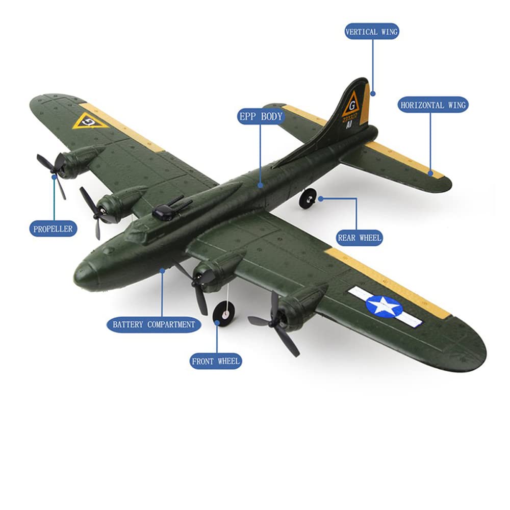 Fixed Wing Outdoor RC Aircraft,B-17 Simulation Military Rc