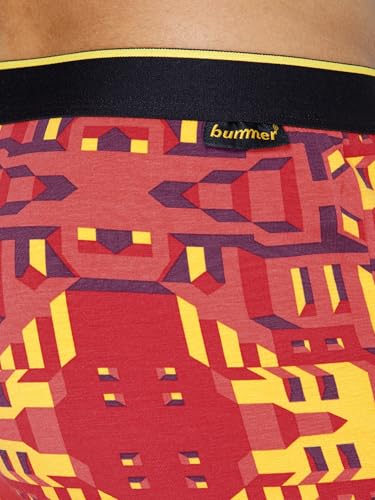 Image of Bummer Micro Modal Boxer Shorts for Men - Ultra Soft & Breathable, 3 Times Softer Than Cotton, Anti-Bacterial, Stretchable for Ultimate Comfort & Style, Pack of 1 (A Shark Tank Product)