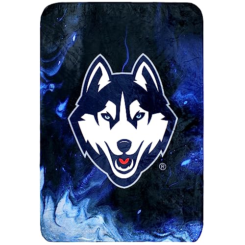 College Covers Everything Comfy UConn Huskies Color Swept Soft Throw Blanket, 42' x 60'