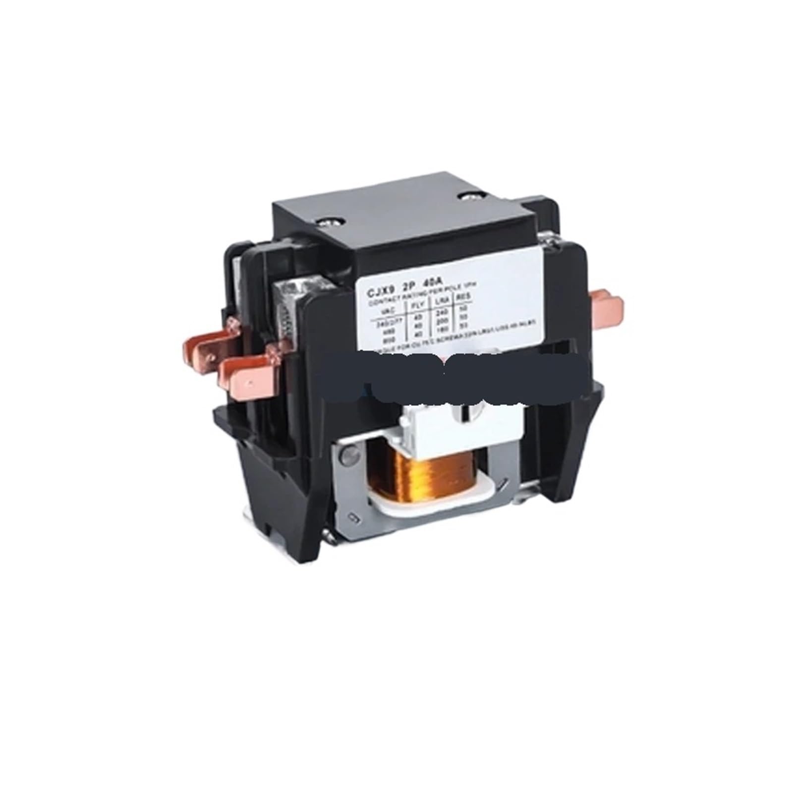 Contacteur AC pour climatisation 40A assure une commutation stable