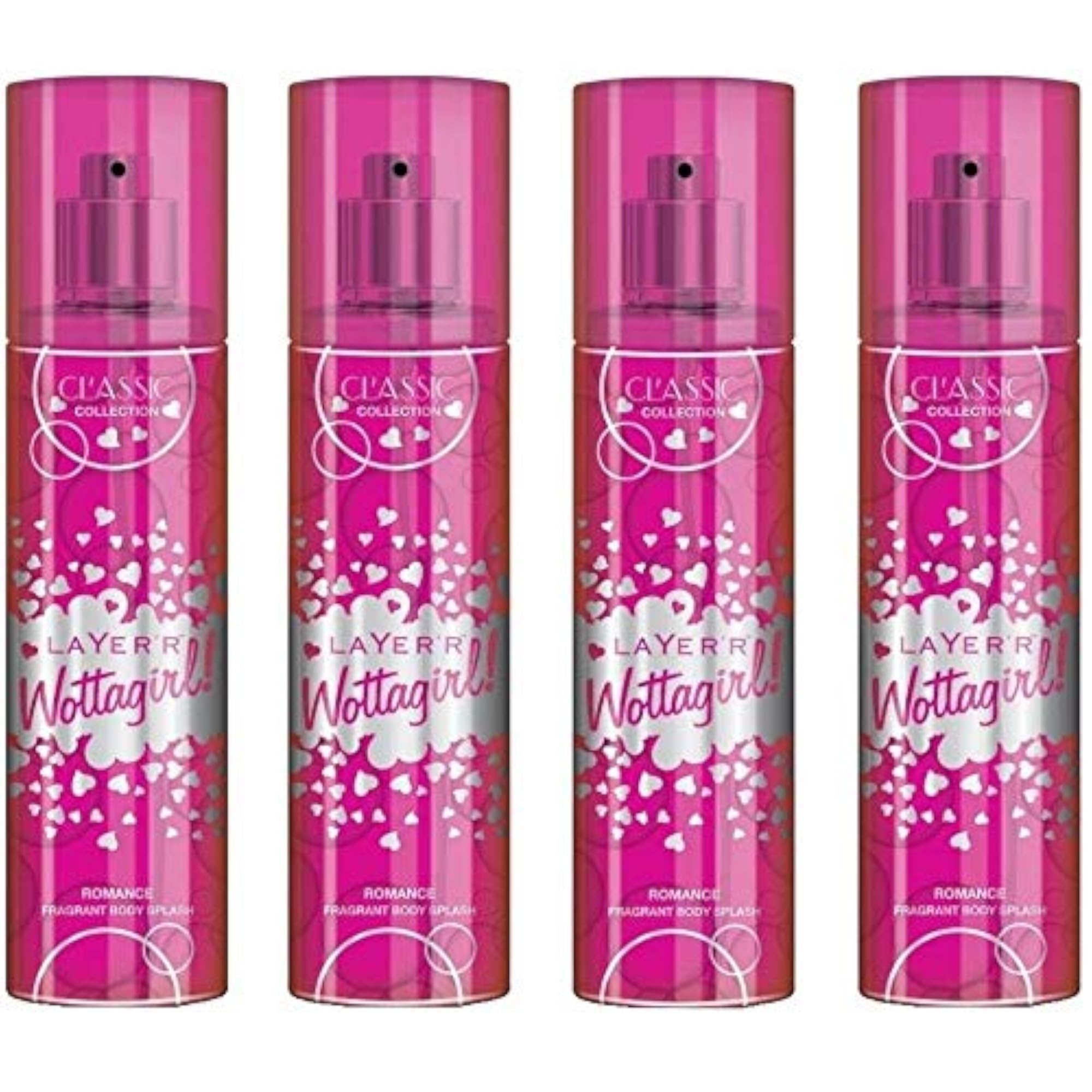 LAYER'R WOTTAGIRL CLASSIC ROMANCE, Pack of 4