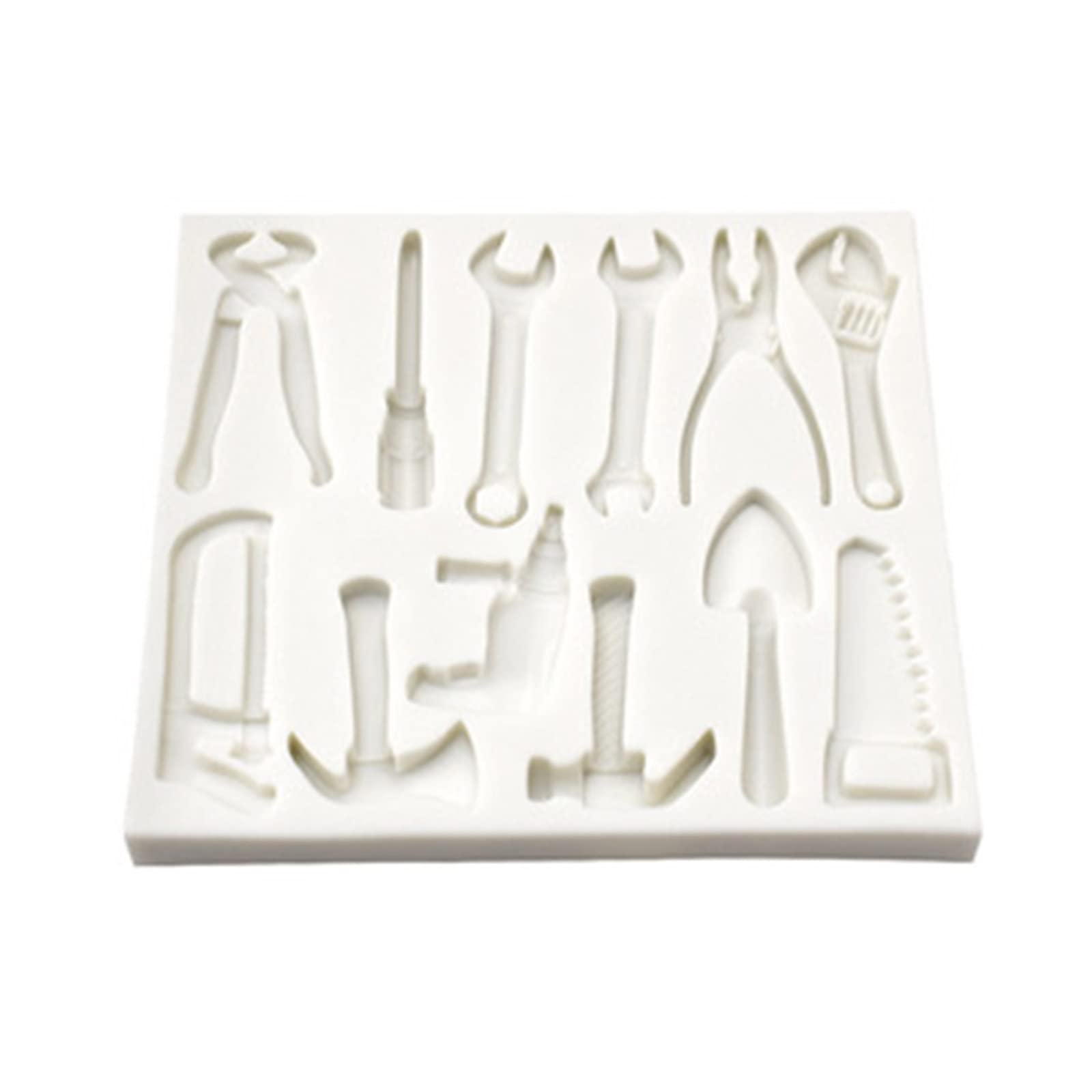 Kalttoy Multicolor Hardware Tool Shape Soap Making Supplies Silicone Fondant Molds Cake Decorating Tools Family Molds Chocolate Silicone