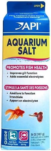 Sal de acuario de agua dulce API