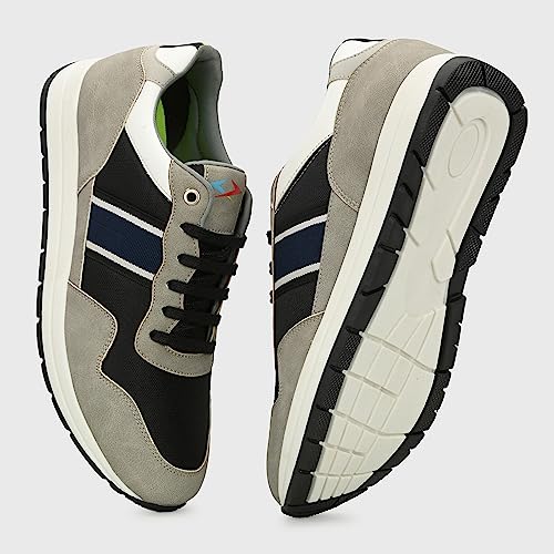 Image of Cruiser Mens Running Shoes|Everyday Sneakers with Effortless Vibes|Casual Breathable Walking Shoes|Sport Athletic Sneakers|Gym Comfortable Lightweight Shoes (Pace-1)