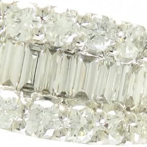 Amazon | ダイヤ リング Pt900 プラチナ テーパーダイヤモンド